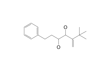 syn-2,2-Dimethyl-3-methylene-7-phenylheptane-4,5-diol