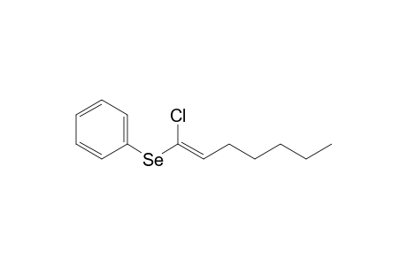 1-Chloro-1-(phenylseleno)-1-heptene