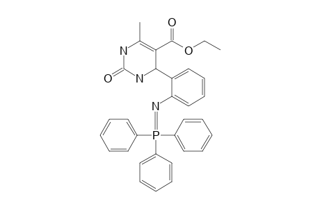 5-Ethoxycarbonyl-6-methyl-4-(2-(triphenylphosphoranylideneamino)phenyl)-3,4-dihydropyrimidin-2(1H)-one