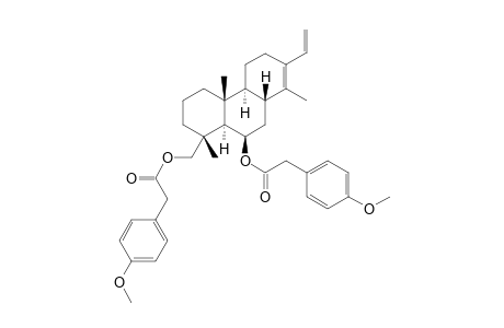 6.beta.,18-Di[(R)-methoxyphenyl acetate]cassan-13,15-diene