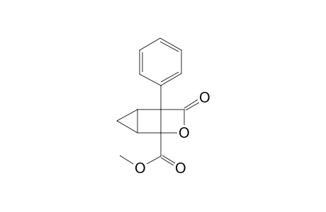 7-Oxo-1-phenyl-6-oxatricyclo[3.2.0.0(2,4)]heptan-5-carboxylic acidmethylester