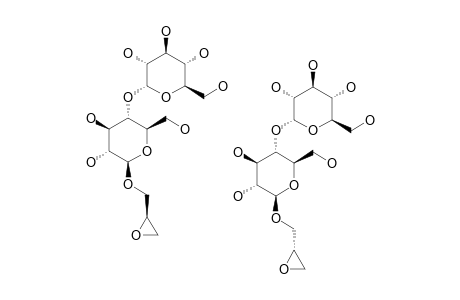(2'R/2'S)-BETA-EPG2;2,3-EPOXYPROPYL-O-ALPHA-D-GLUCOPYRANOSYL-(1->4)-BETA-D-GLUCOPYRANOSIDE;MIXTURE
