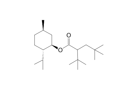 (1R,2S,5R)-2-Isopropyl-5-methylcyclohexyl (2'R/S)-2'-(tert-butyl)-4',4'-dimethylpentanoate