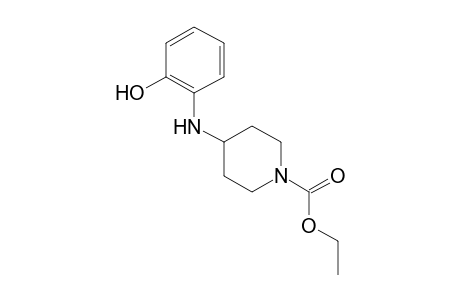 4-(o-hydroxyanilino)-1-piperidinecarboxylic acid, ethyl ester