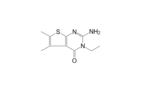 thieno[2,3-d]pyrimidin-4(3H)-one, 2-amino-3-ethyl-5,6-dimethyl-