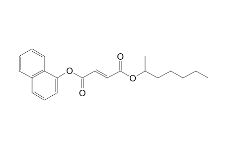 Fumaric acid, naphth-1-yl hept-2-yl ester