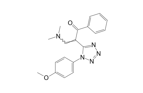 3-(dimethylamino)-2-(1-(p-methoxyphenyl)-1H-tetrazol-5-yl]acrylophenone