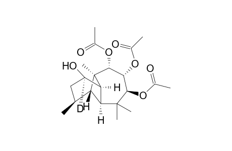 (1R,3S,4S,5S,7S,8R,9S,10R,11R)-7,8,9-Triacetyloxy-1-deuteriolongipinan-1-ol