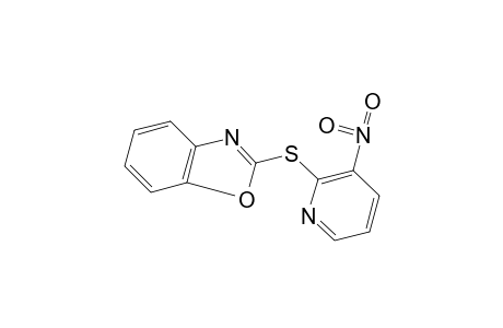 2-[(3-nitro-2-pyridyl)thio]benzoxazole