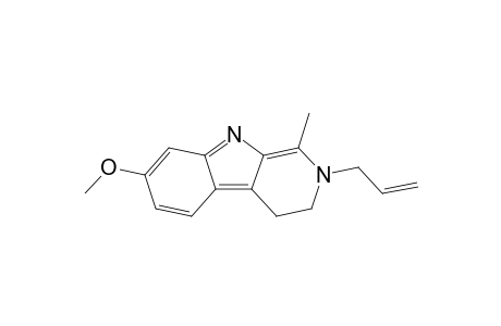 2-Allyl-2,4-dihydro-7-methoxy-1-methyl-3H-pyrido[3,4-b]indole