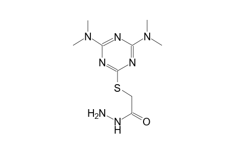 2-{[4,6-bis(dimethylamino)-1,3,5-triazin-2-yl]sulfanyl}acetohydrazide