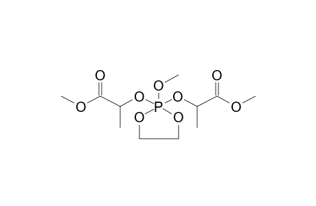 2-METHOXY-2,2-BIS(ALPHA-CARBOMETHOXYETHOXY)-1,3,2-DIOXAPHOSPHOLANE