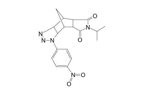 3,4,5,10-Tetraazatetracyclo[5.5.1.0(2,6).0(8,12)]tridec-3-ene-9,11-dione, 10-(1-methylethyl)-5-(4-nitrophenyl)-