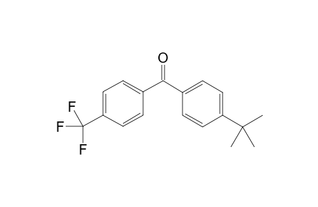 (4-(tert-butyl)phenyl)(4-(trifluoromethyl)phenyl)methanone