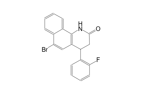 6-bromo-4-(2-fluorophenyl)-3,4-dihydrobenzo[h]quinolin-2(1H)-one