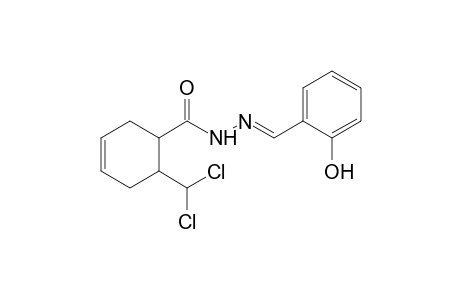 6-(dichloromethyl)-3-cyclohexene-1-carboxylic acid, salicylidenehydrazide