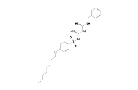 1-benzyl-5-{[p-(octyloxy)phenyl]sulfonyl}biguanide