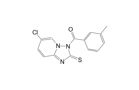 (6-Chloro-2-thioxo-2H-[1,2,4]triazolo[1,5-a]pyridin-3-yl)-m-tolyl-methanone