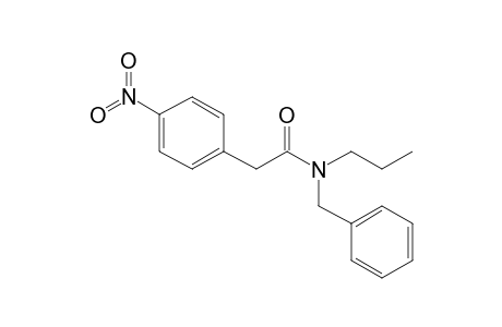 Acetamide, 2-(4-nitrophenyl)-N-benzyl-N-propyl-