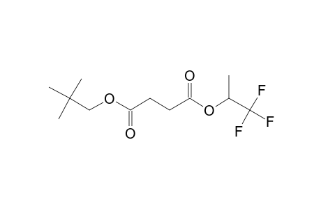 Succinic acid, 1,1,1-trifluoroprop-2-yl neopentyl ester