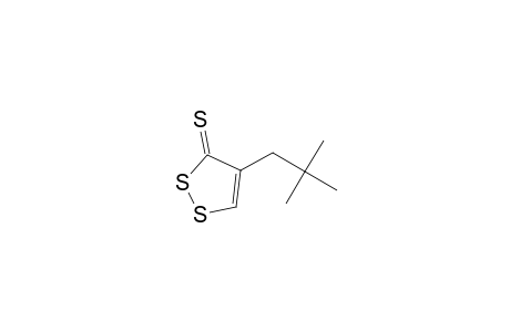 3H-1,2-Dithiole-3-thione, 4-(2,2-dimethylpropyl)-