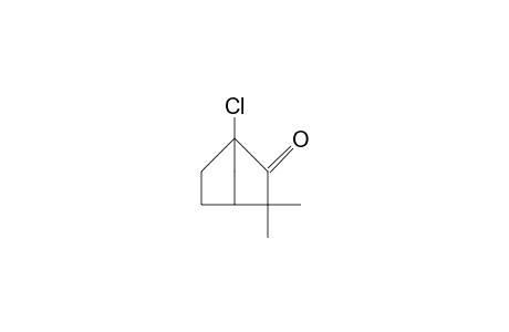 1-Chloro-3,3-dimethyl-bicyclo(2.2.1)heptanone-2