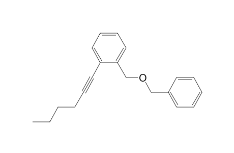 1-[(benzyloxy)methyl]-2-(hex-1-yn-1-yl)benzene