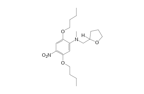 N-(2,5-dibutoxy-4-nitrophenyl)-N-methylfurfurylamine