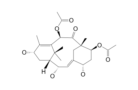 2-ALPHA,5-ALPHA,13-ALPHA-TRIHYDROXY-7-BETA,10-BETA-DIACETOXY-2-(3->20)-ABEOTAXA-4(20),11-DIEN-9-ONE