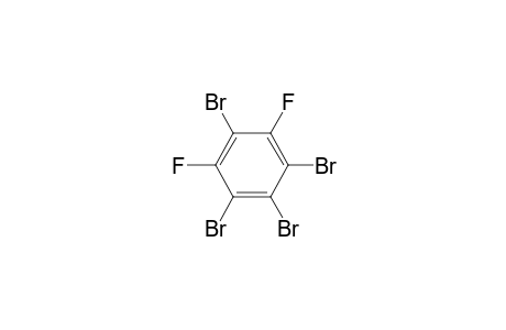 1,2,3,5-tetrabromo-4,6-difluoro-benzene