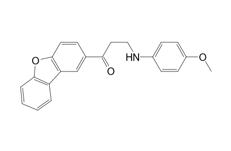 1-(2-Dibenzofuranyl)-3-(4-methoxyanilino)-1-propanone