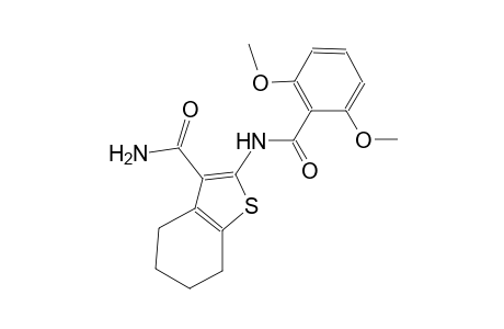 benzo[b]thiophene-3-carboxamide, 2-[(2,6-dimethoxybenzoyl)amino]-4,5,6,7-tetrahydro-