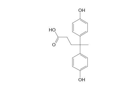 4,4-bis(p-hydroxyphenyl)valeric acid