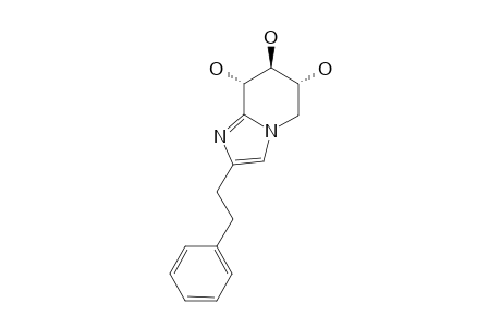 (6R,7S,8S)-2-(PHENYLETHYL)-5,6,7,8-TETRAHYDROIMIDAZO-[1,2-A]-PYRIDINE-6,7,8-TRIOL