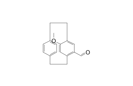 15-Methoxytricyclo[8.2.2.2(4,7)]hexadeca-1(13),4,6,10(14),11,15-hexaen-5-carbaldehyde