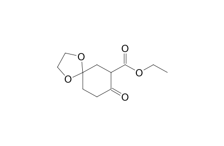 8-OXO-1,4-DIOXASPIRO[4.5]DECANE-7-CARBOXYLIC ACID, ETHYL ESTER