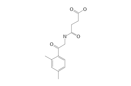 N-(2,4-dimethylphenacyl)succinamic acid