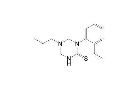 1-(2-ethylphenyl)-5-propyltetrahydro-1,3,5-triazine-2(1H)-thione