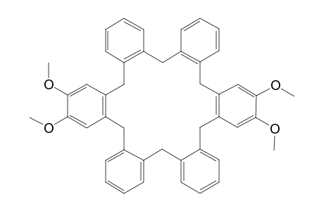 5,6,26,27-tetramethoxyheptacyclo[36.4.0.0(3,8).0(10,15).0(17,22).0(24,29).0(31,36)]dotetraconta-1(38),3(8),4,6,10(15),11,13,17(22),18,20,24(29),25,27,31(36),32,34,39,41-octadecaene, Tetramethoxy[1(6)]OCP