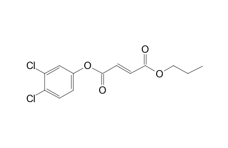 Fumaric acid, 3,4-dichlorophenyl propyl ester