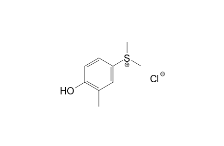dimethyl(4-hydroxy-m-tolyl)sulfonium chloride