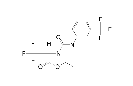 Ethyl 3,3,3-trifluoro-2-(3-[3-(trifluoromethyl)phenyl]ureido)propionate