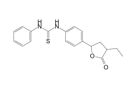 4-(4-Ethyl-5-oxotetrahydro-2-furyl)thiocarbanilide