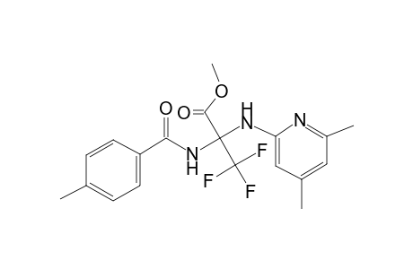 alanine, N-(4,6-dimethyl-2-pyridinyl)-3,3,3-trifluoro-2-[(4-methylbenzoyl)amino]-, methyl ester