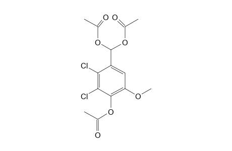 2,3-DICHLORO-4-HYDROXY-5-METHOXYTOLUENE-alpha,alpha-DIOL, TRIACETATE
