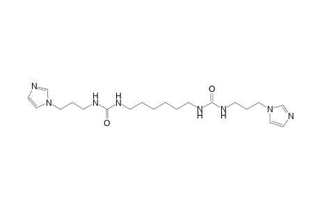1,1'-hexamethylenebis{3-[3-(imidazol-1-yl)propyl]urea}
