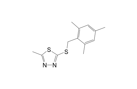 2-Methyl-5-(2,4,6-trimethyl-benzylsulfanyl)-[1,3,4]thiadiazole