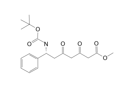 Methyl (R)-7-((tert-butoxycarbonyl)amino)-3,5-dioxo-7-phenylheptanoate