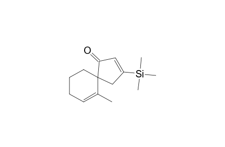 Spiro[4.5]deca-2,6-dien-1-one, 6-methyl-3-(trimethylsilyl)-