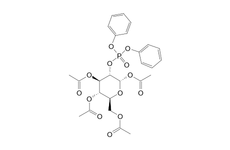 1,3,4,6-TETRA-O-ACETYL-2-O-(DIPHENYLPHOSPHORYL)-ALPHA-D-GLUCOPYRANOSE